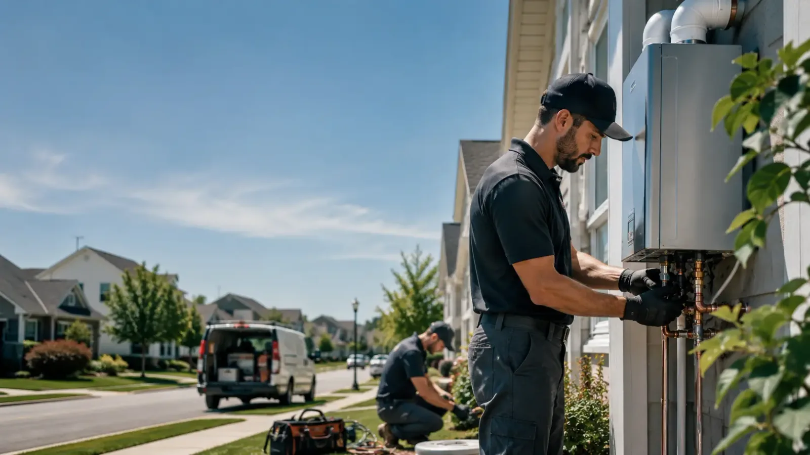 Tankless Water Heater Installation in Cologne, MN